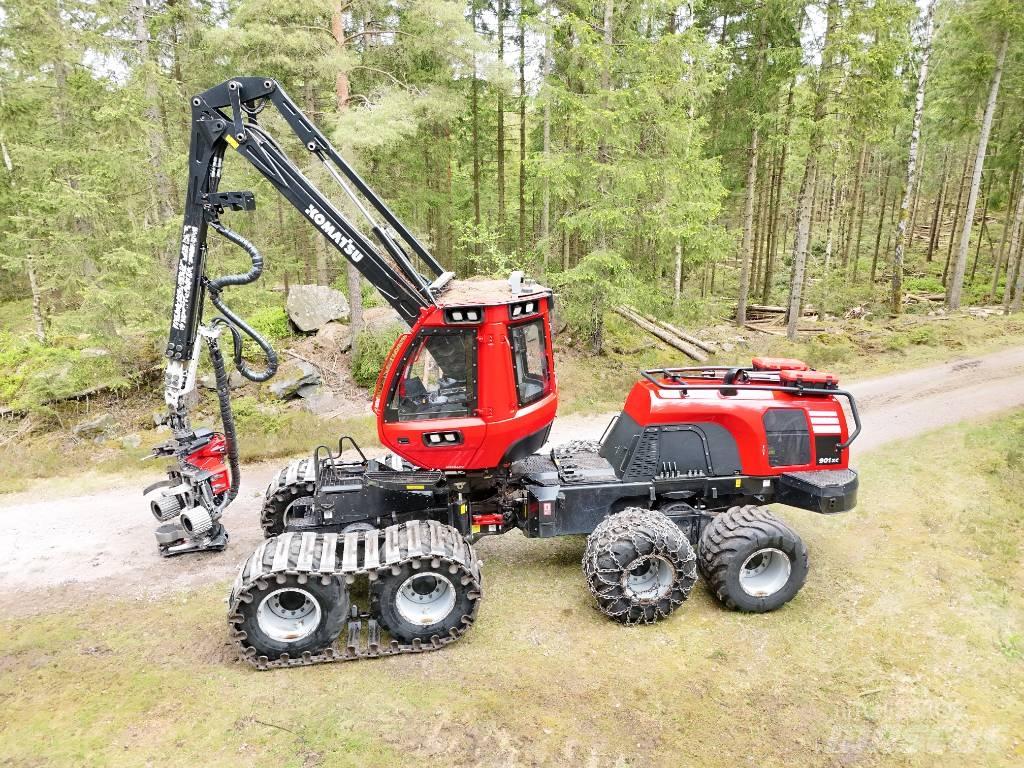 Komatsu 901 XC Харвестеры
