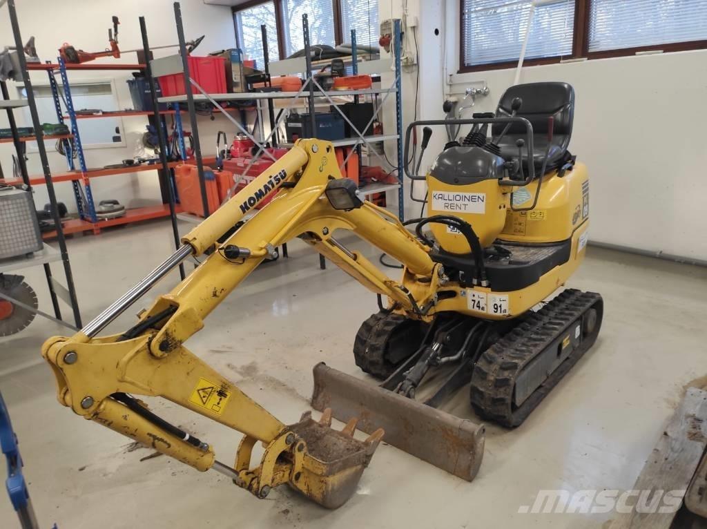 Komatsu PC 09-1 Мини-экскаваторы