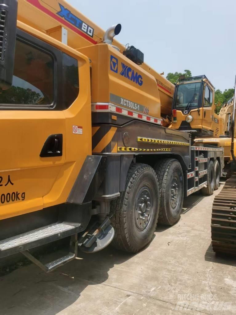 XCMG xct80l5 Автокраны
