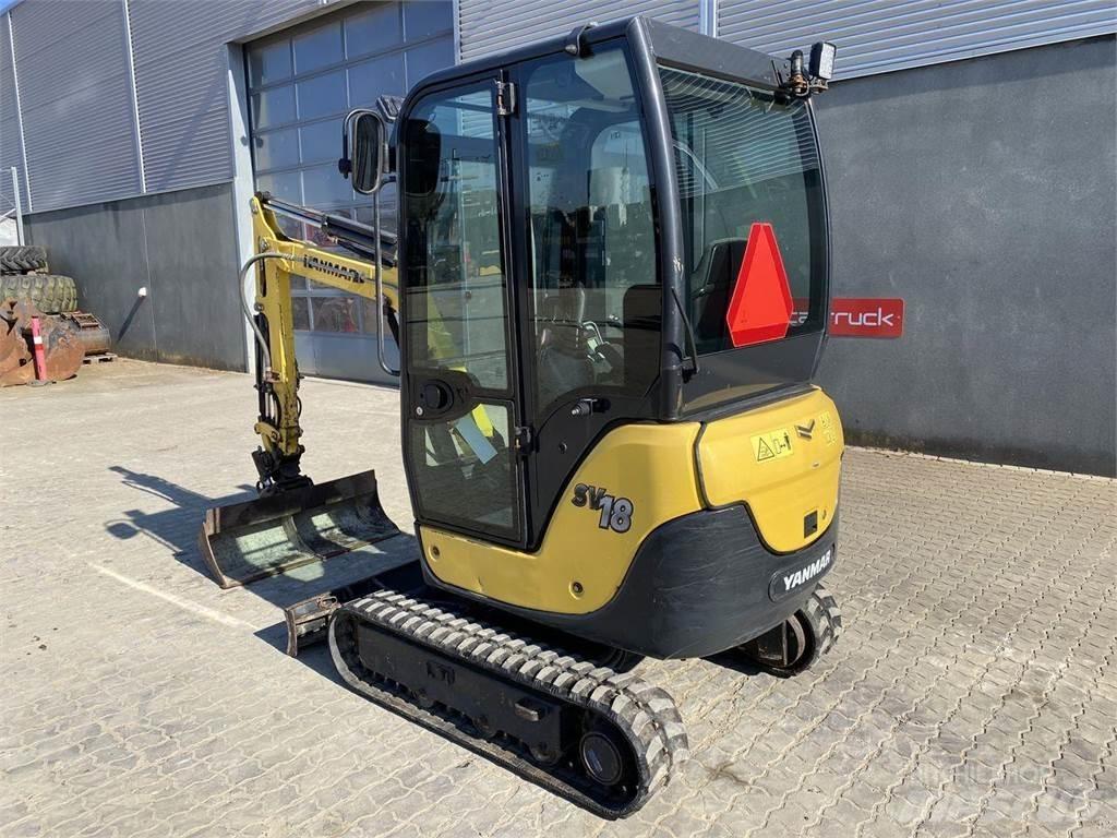 Yanmar SV18 Колёсные экскаваторы