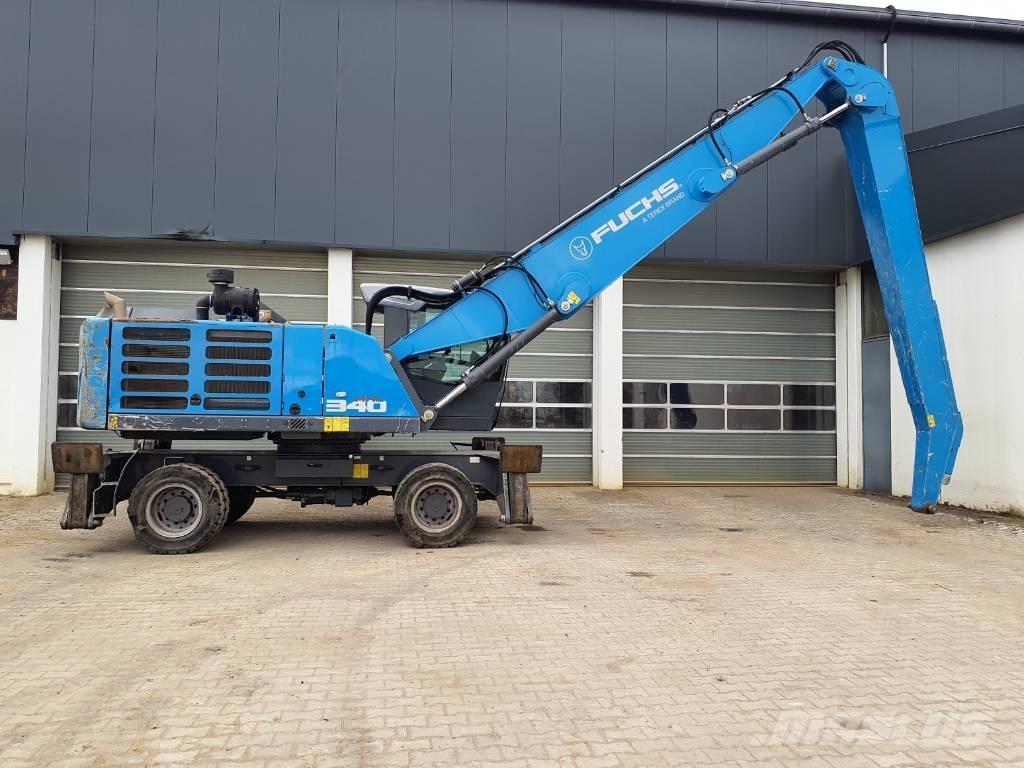 Fuchs MHL340 T4F Перегружатели металлолома/промышленные погрузчики