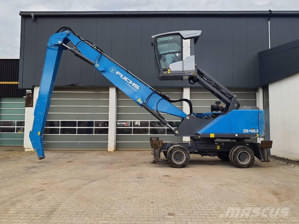 Fuchs MHL340 T4F Перегружатели металлолома/промышленные погрузчики