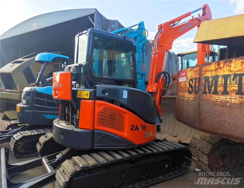 Hitachi ZX55UR Мини-экскаваторы