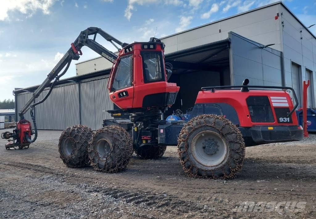 Komatsu 931 Харвестеры