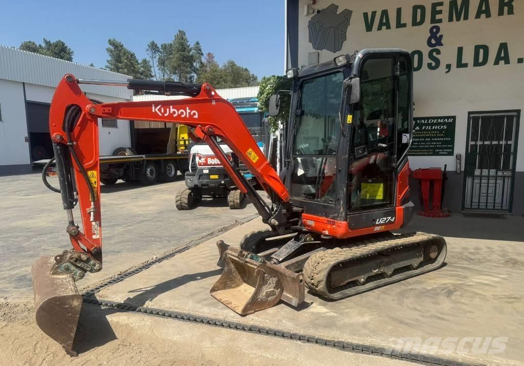 Kubota U 27-4 Мини-экскаваторы