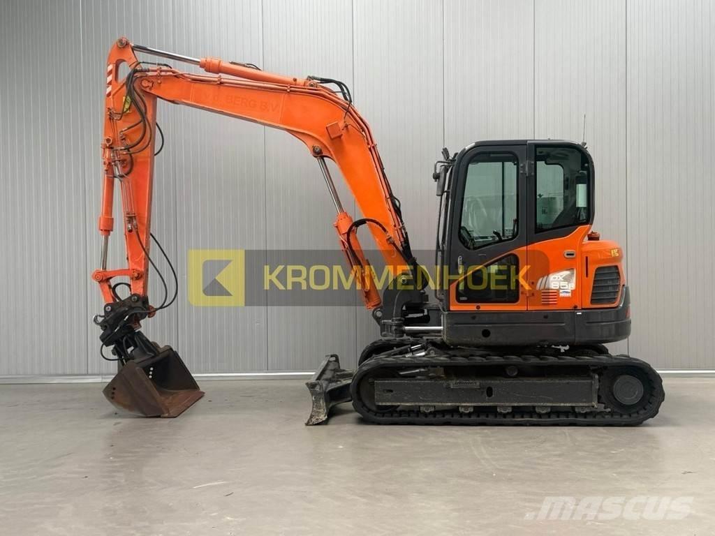 Doosan DX 85R-3 Малые экскаваторы 7т-12т
