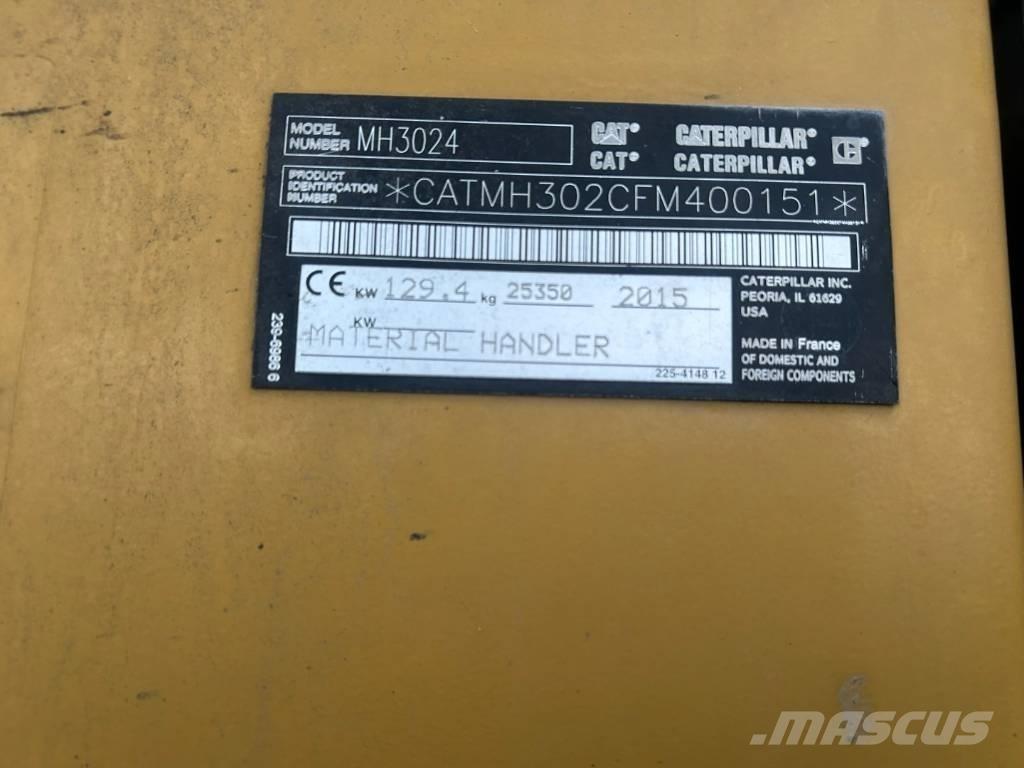 CAT MH 3024 Перегружатели металлолома/промышленные погрузчики