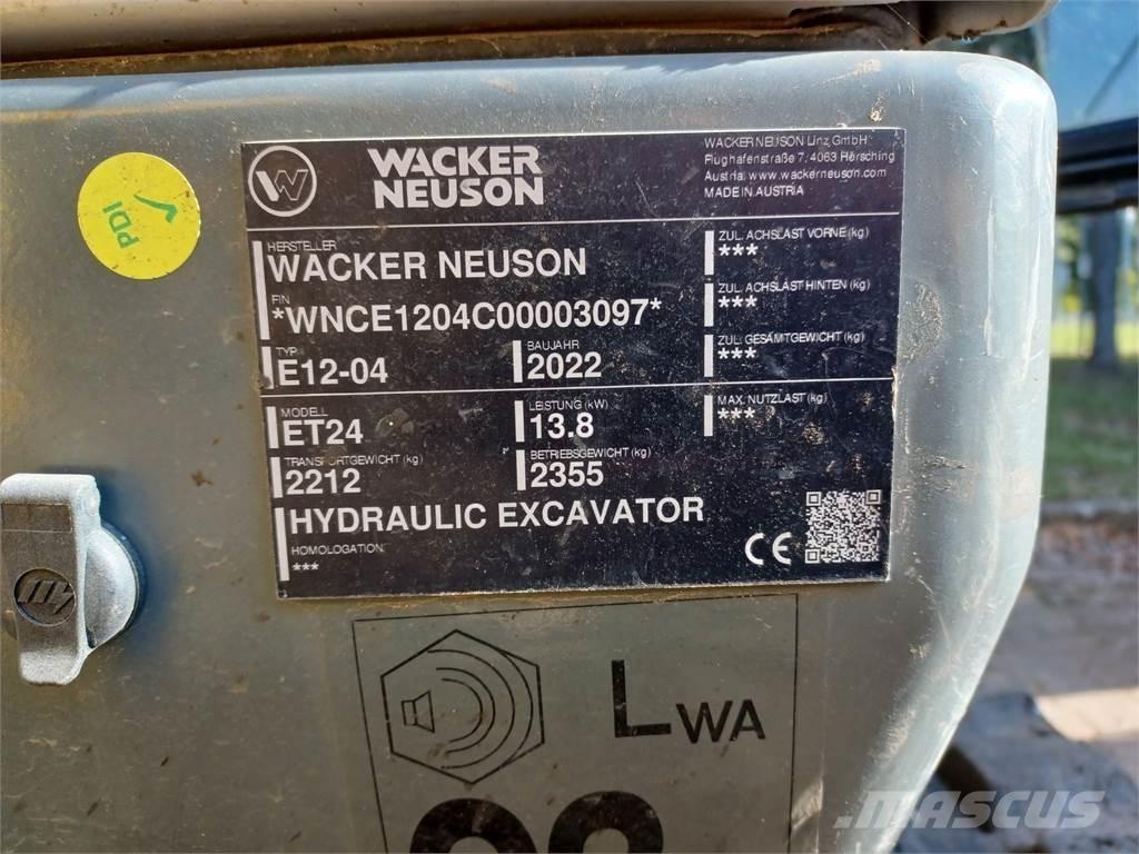 Wacker Neuson ET24 Гусеничные экскаваторы