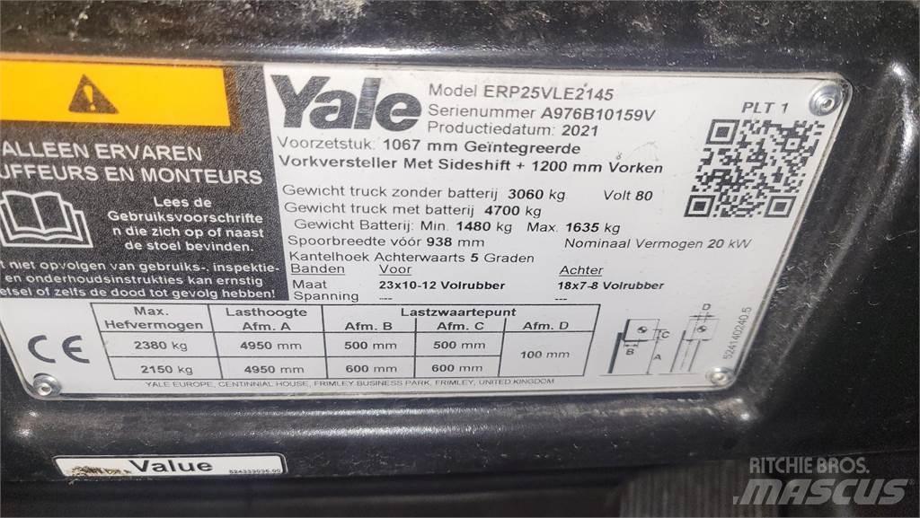 Yale ERP25VL 2021 Электропогрузчики