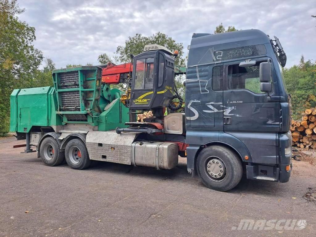 MAN TGA 26.530 Дробилки древесины