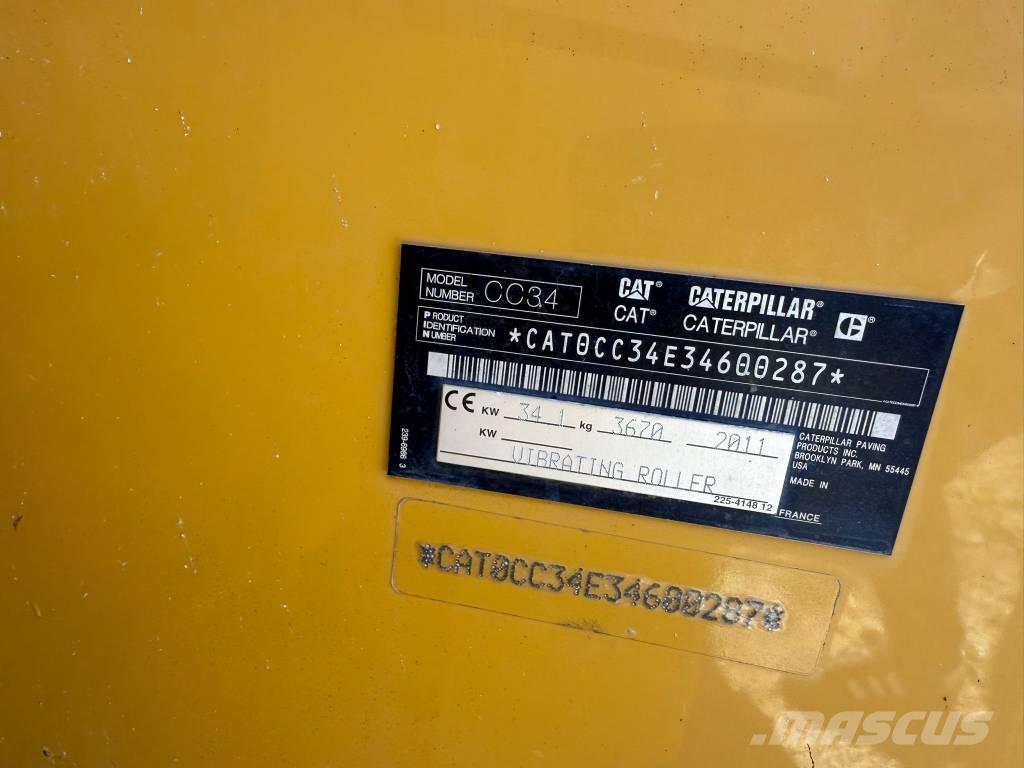 CAT CC 34 Комбинированные катки