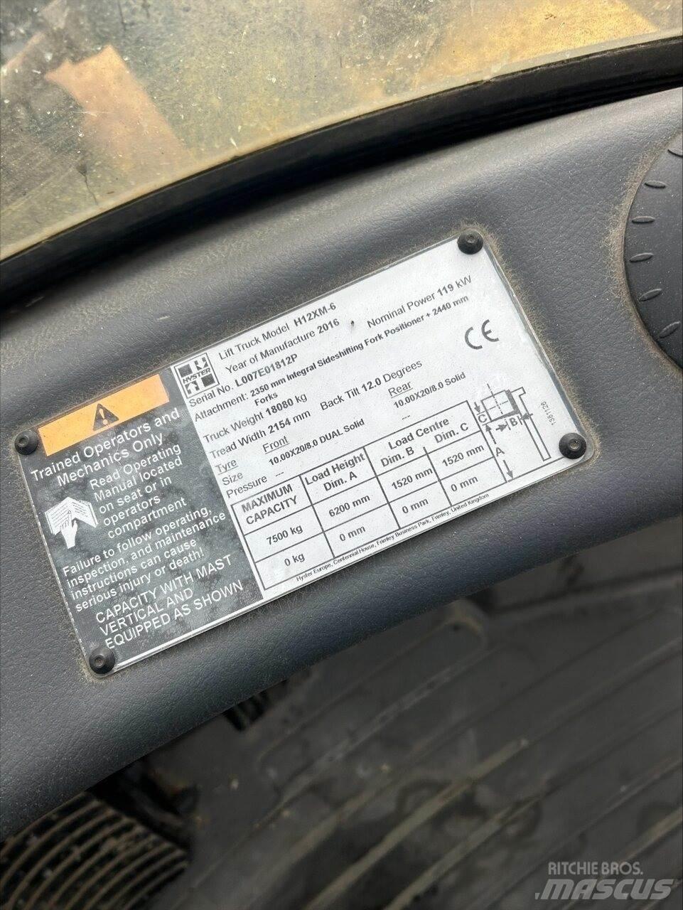 Hyster H12.00XM6 Дизельные погрузчики