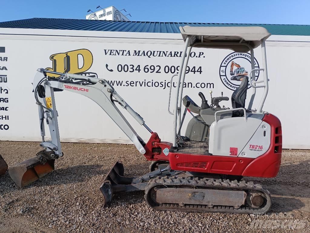 Takeuchi TB 216 Мини-экскаваторы