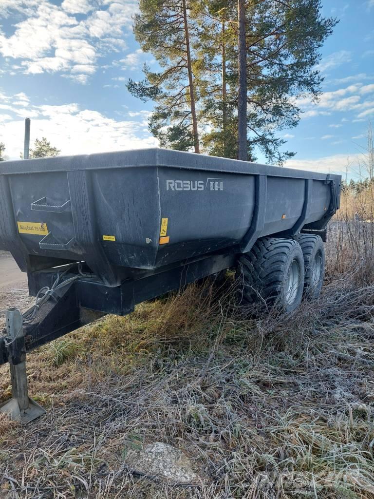 Robus RD16-10 Hardox Тракторные самосвальные прицепы