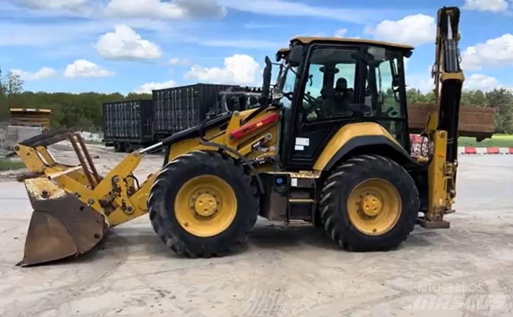 CAT 444 E 4x4 Экскаваторы-погрузчики