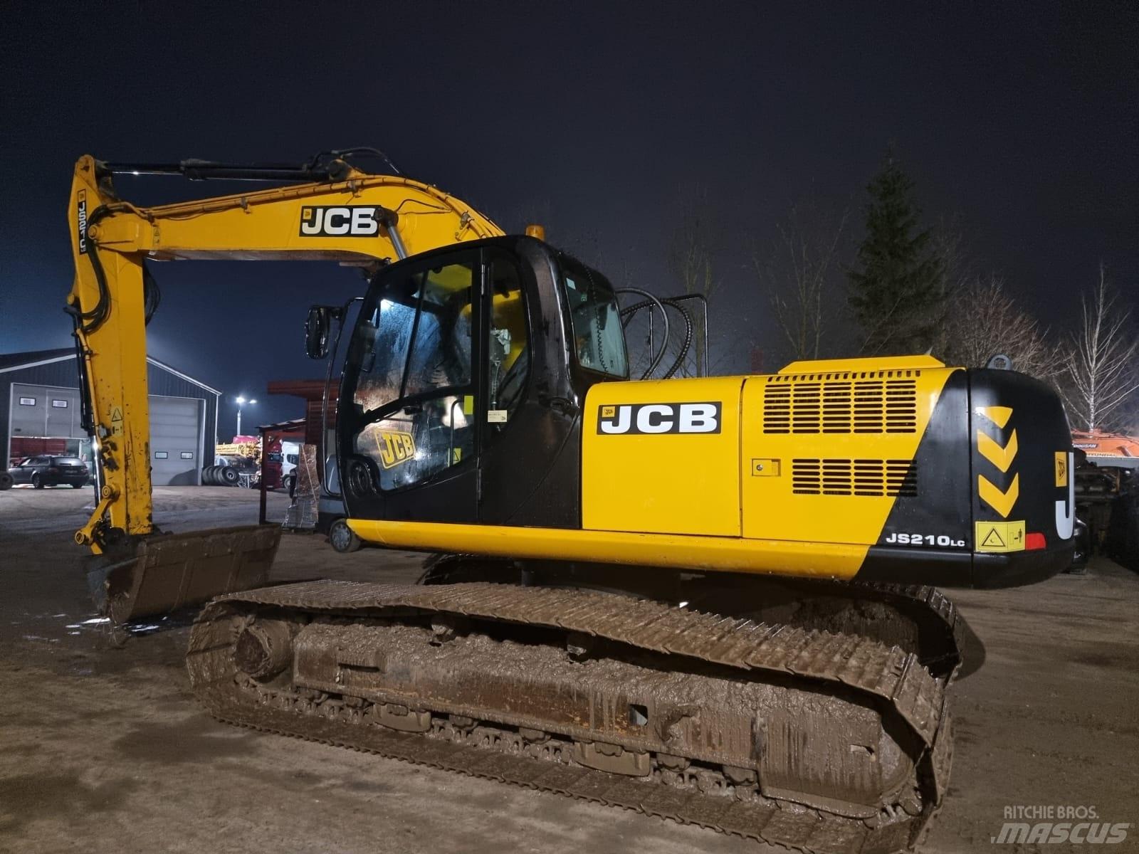JCB JS 210 LC Гусеничные экскаваторы