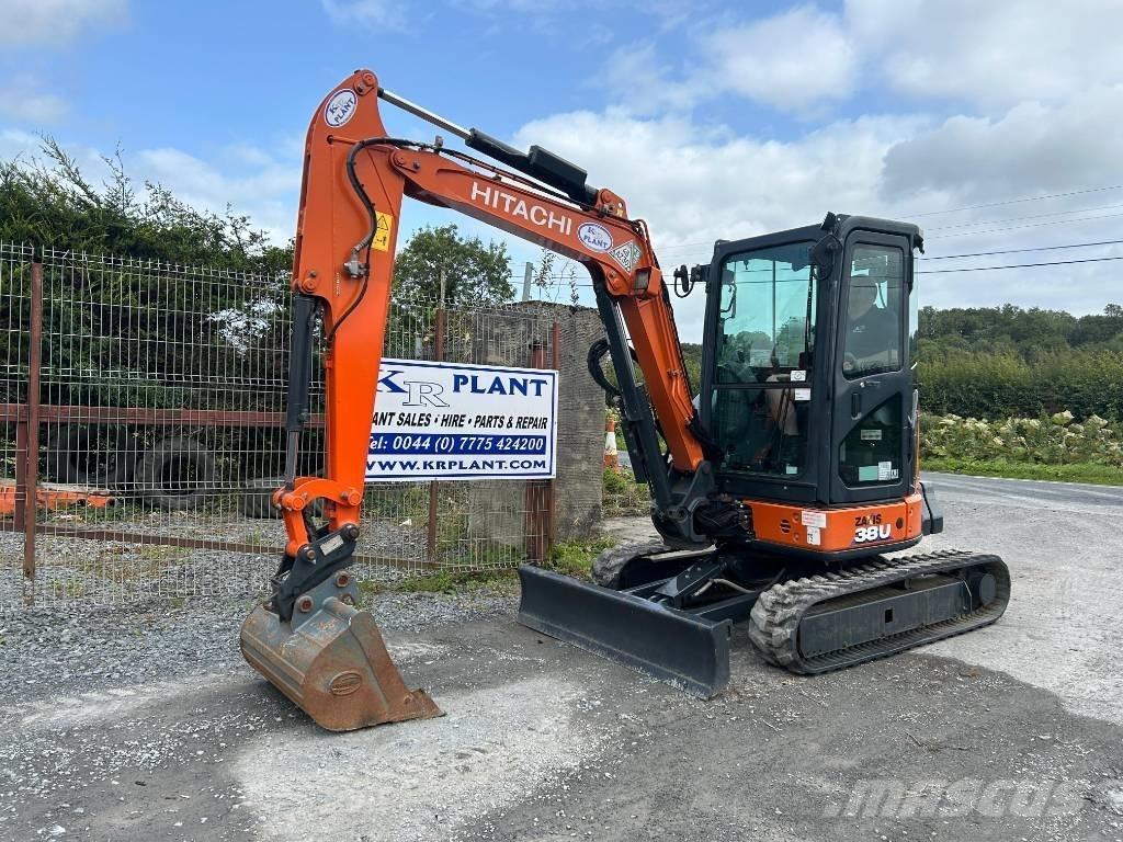 Hitachi ZX 38 U-6 Мини-экскаваторы