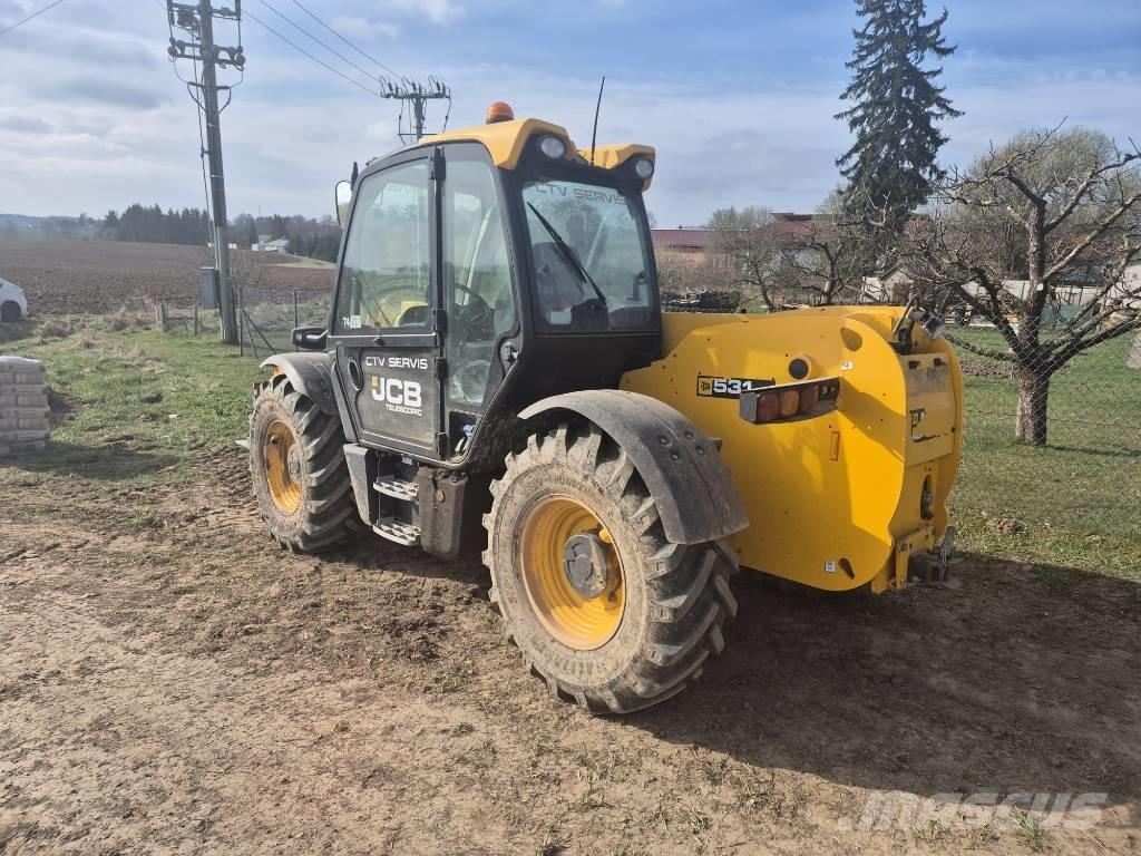 JCB 531-70 Agri Сельскохозяйственные телескопические погрузчики