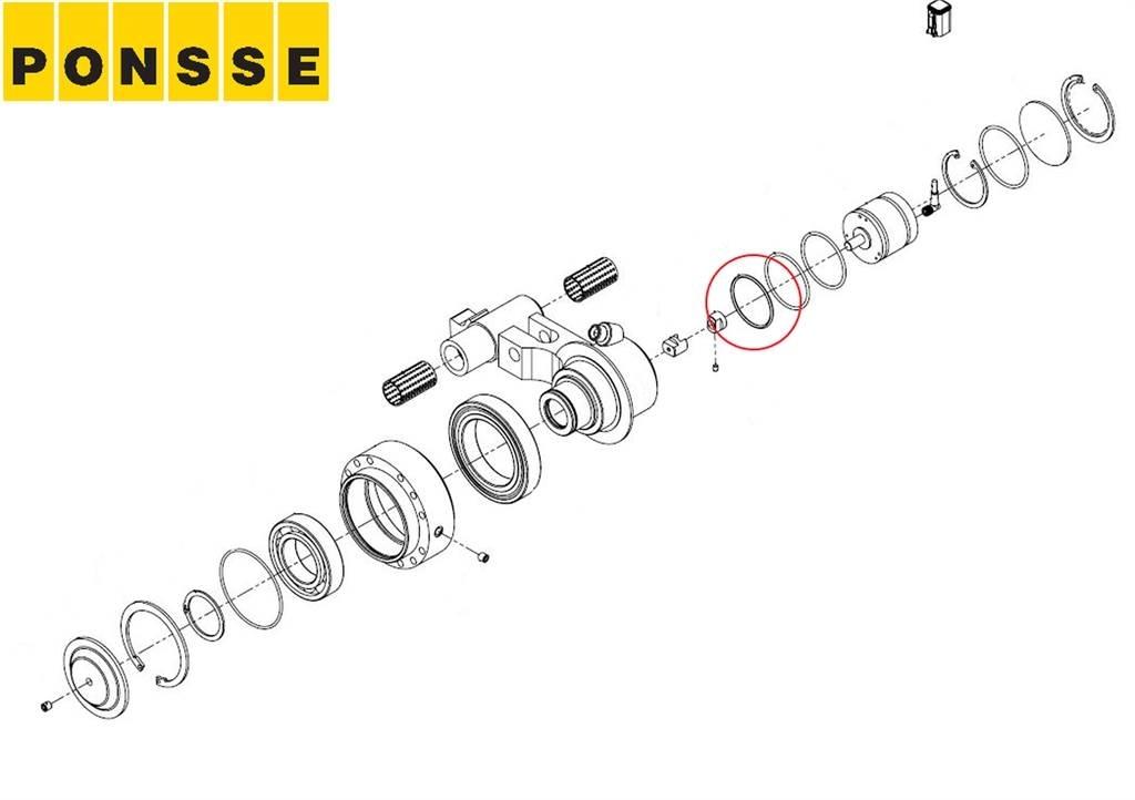 Ponsse 0013995 Гидравлическая система