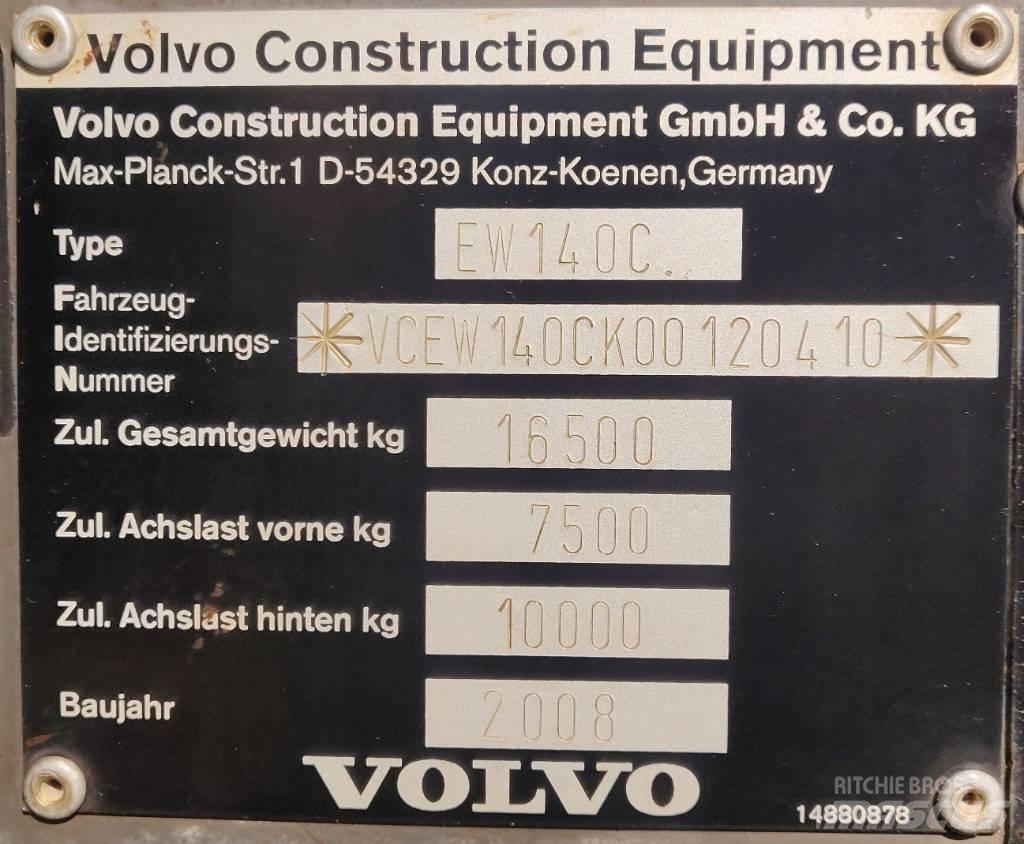 Volvo EW 140 C Колёсные экскаваторы