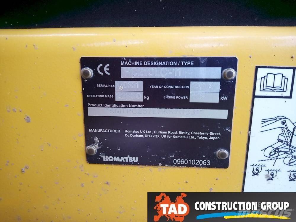 Komatsu PC210LC-11 Гусеничные экскаваторы