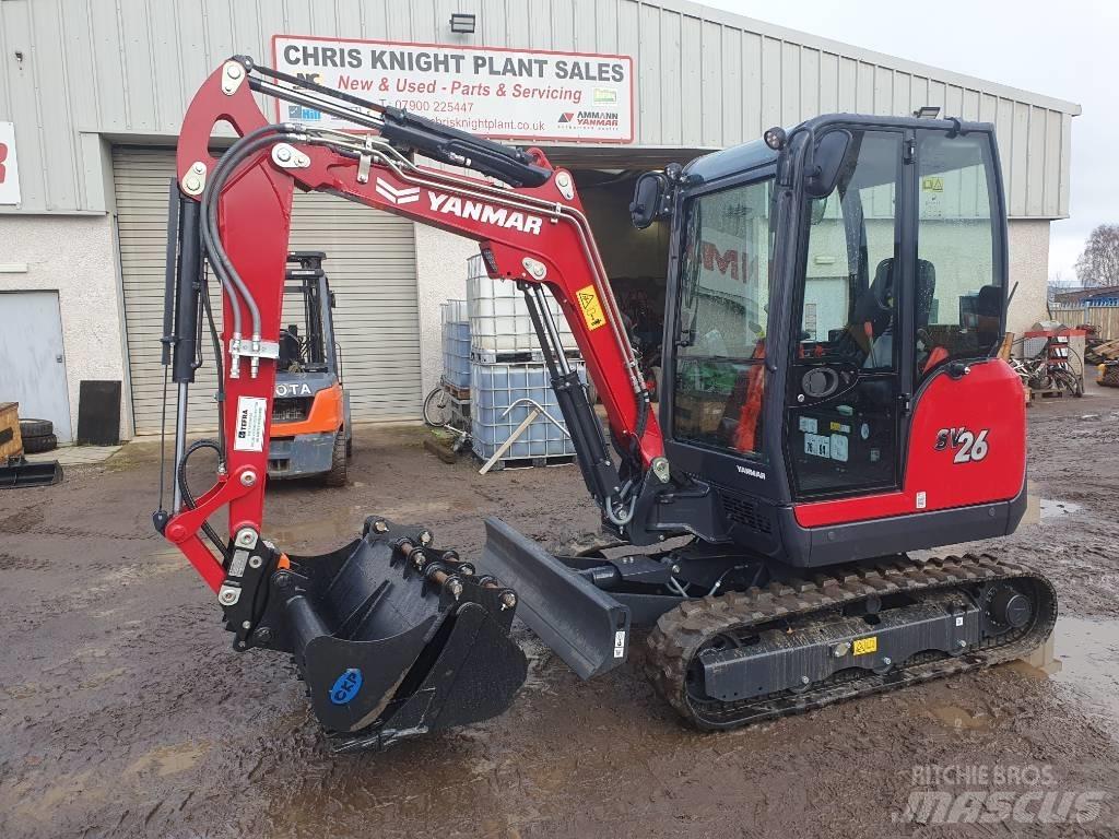 Yanmar SV26 Мини-экскаваторы