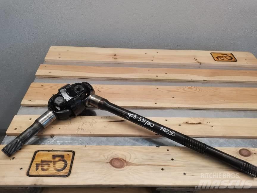 JCB 527 front axle Оси