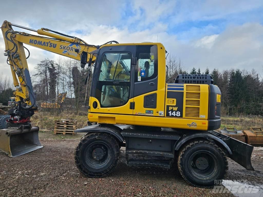 Komatsu PW148-8 Колёсные экскаваторы