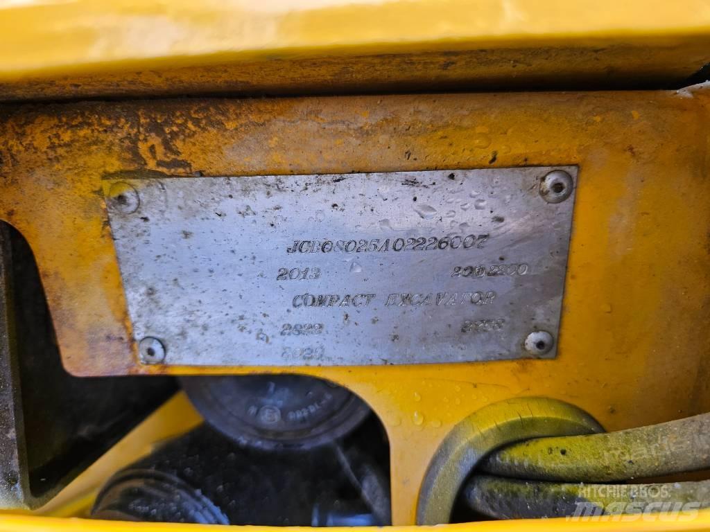 JCB 8025 ZTS Мини-экскаваторы