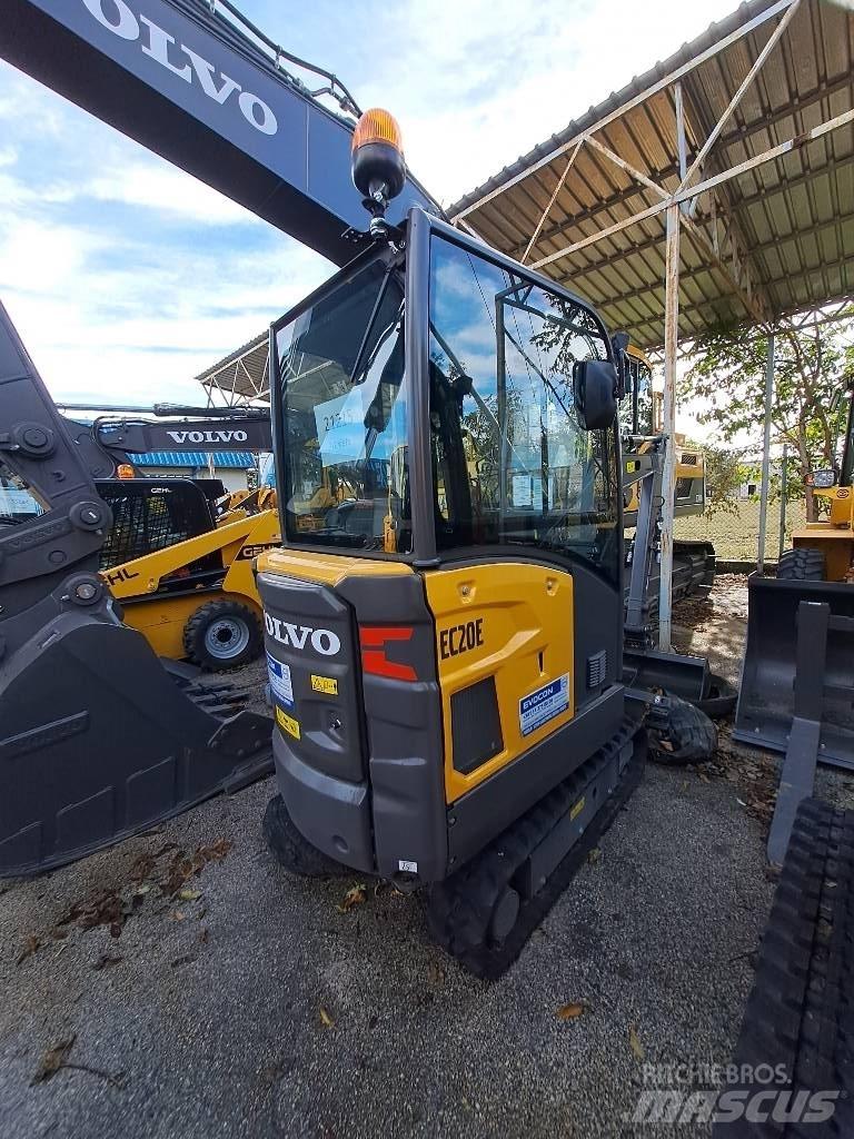 Volvo EC20E Мини-экскаваторы