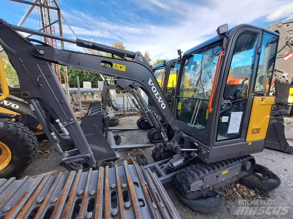 Volvo EC20E Мини-экскаваторы