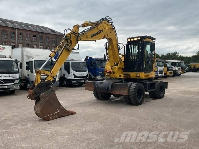 Komatsu PW110MR-11 Колёсные экскаваторы