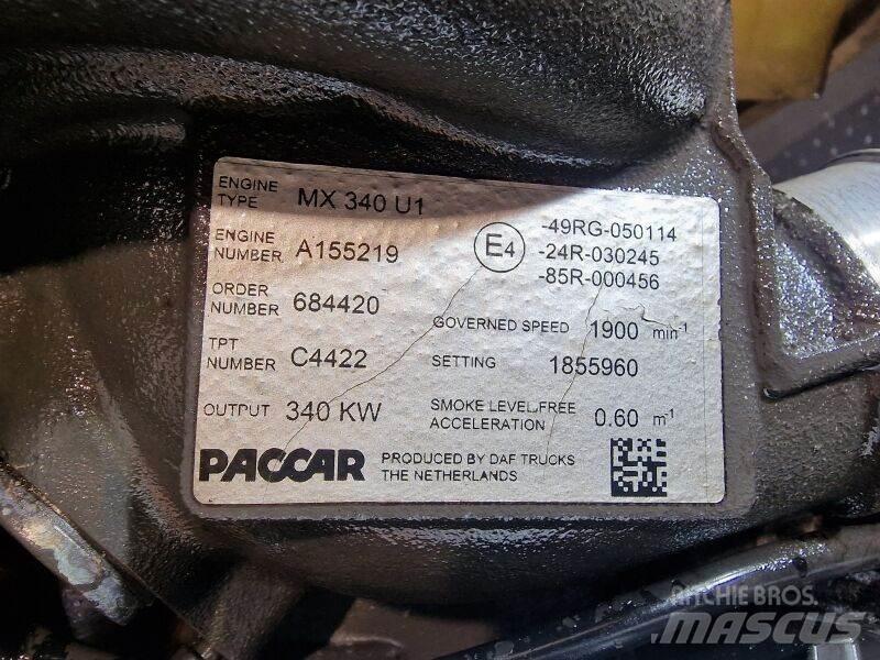 Paccar MX340U1 Двигатели