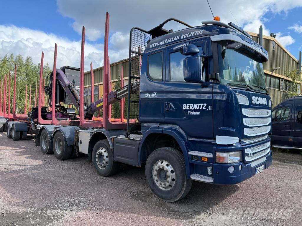Scania R 580 Лесовозы / Сортиментовозы