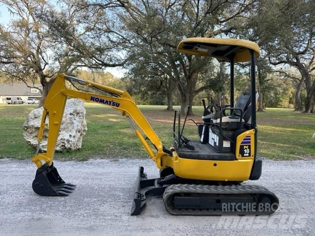 Komatsu PC18MR-2 Мини-экскаваторы