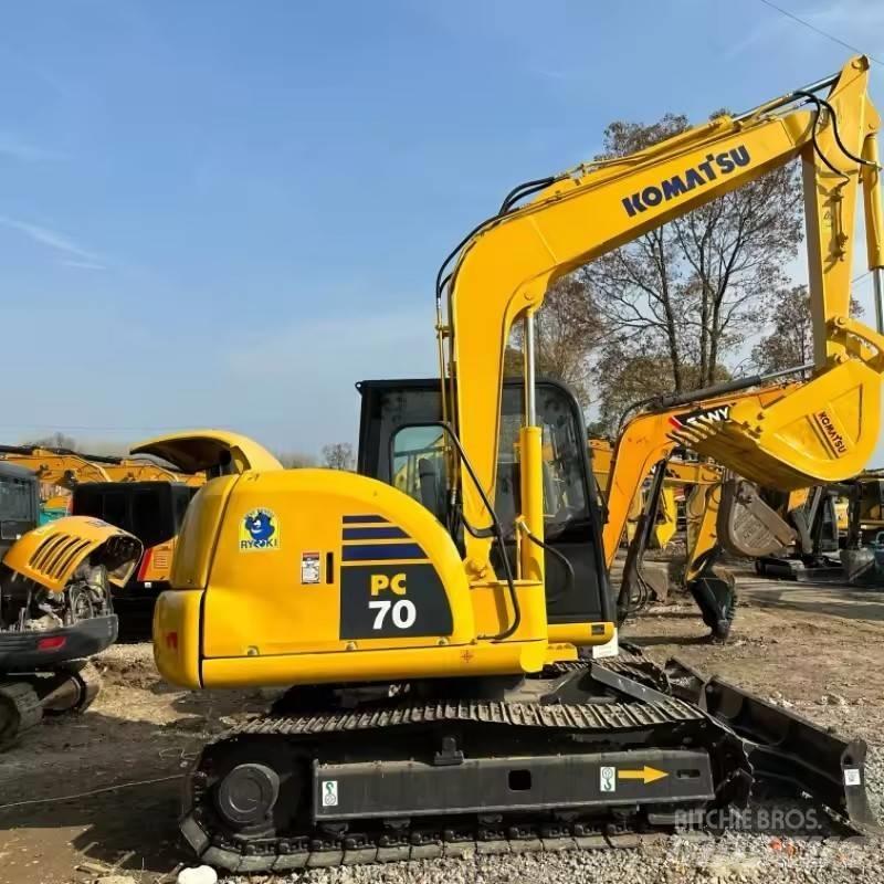 Komatsu PC 70 Гусеничные экскаваторы