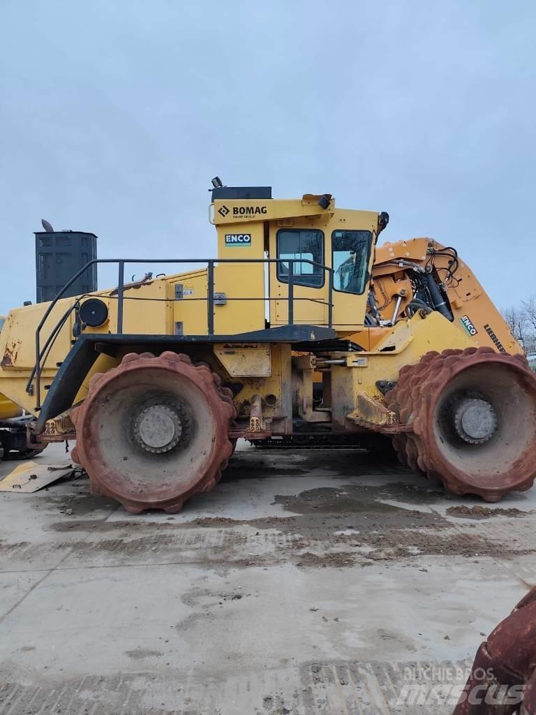 Bomag BC 972 RB Уплотнители для закладки отходов
