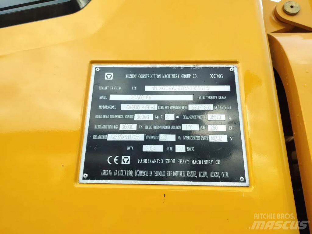 XCMG XCA60_EV Автокраны