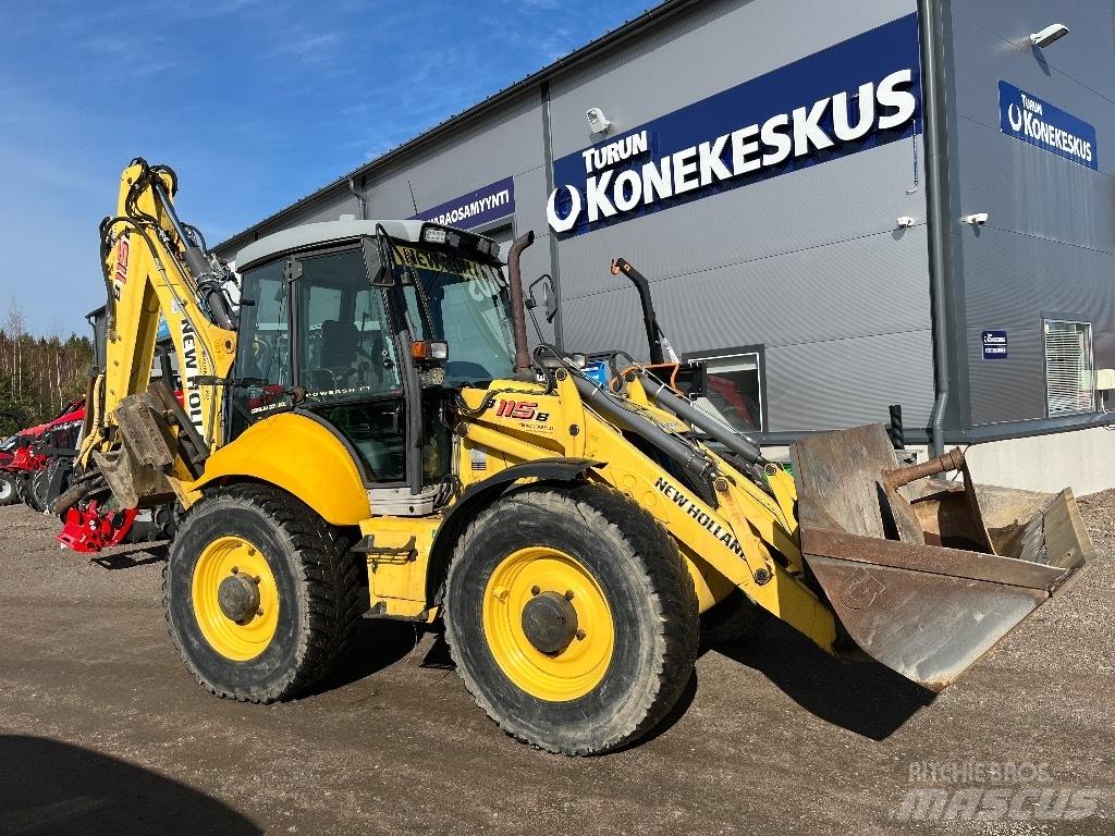New Holland B 115 B Экскаваторы-погрузчики