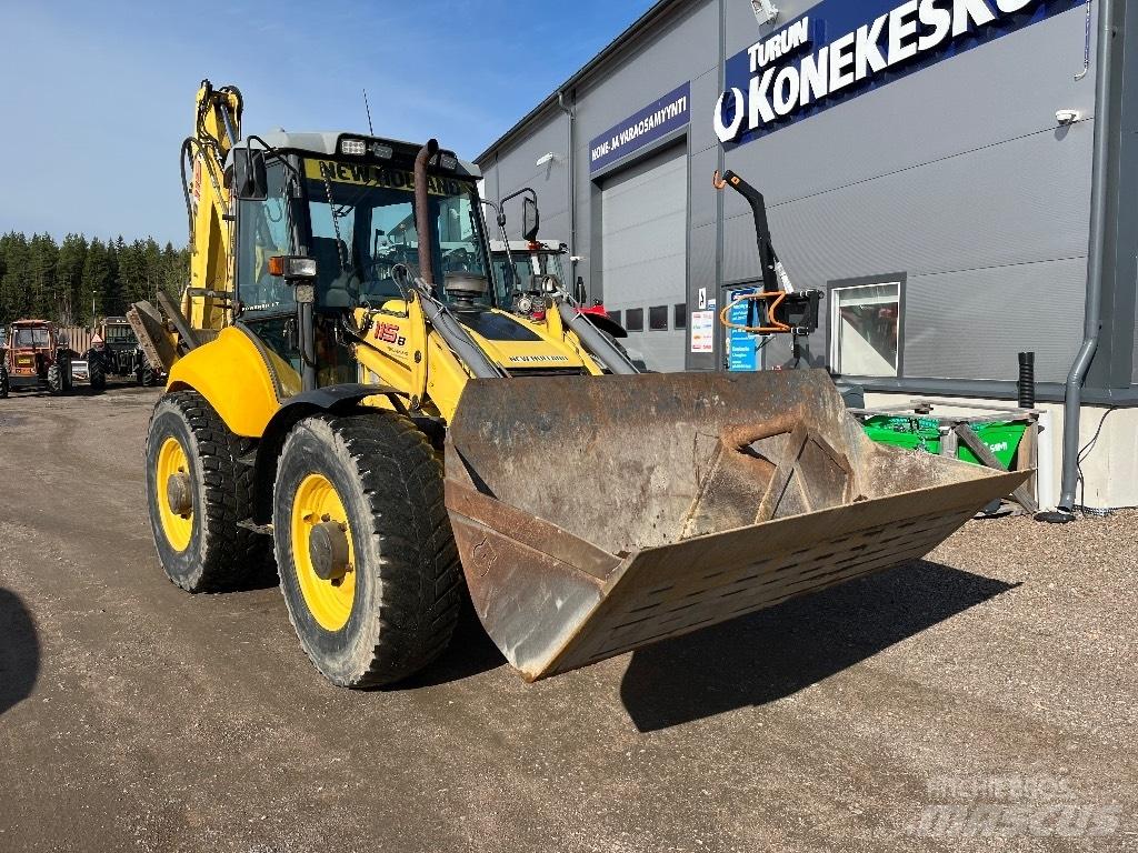 New Holland B 115 B Экскаваторы-погрузчики