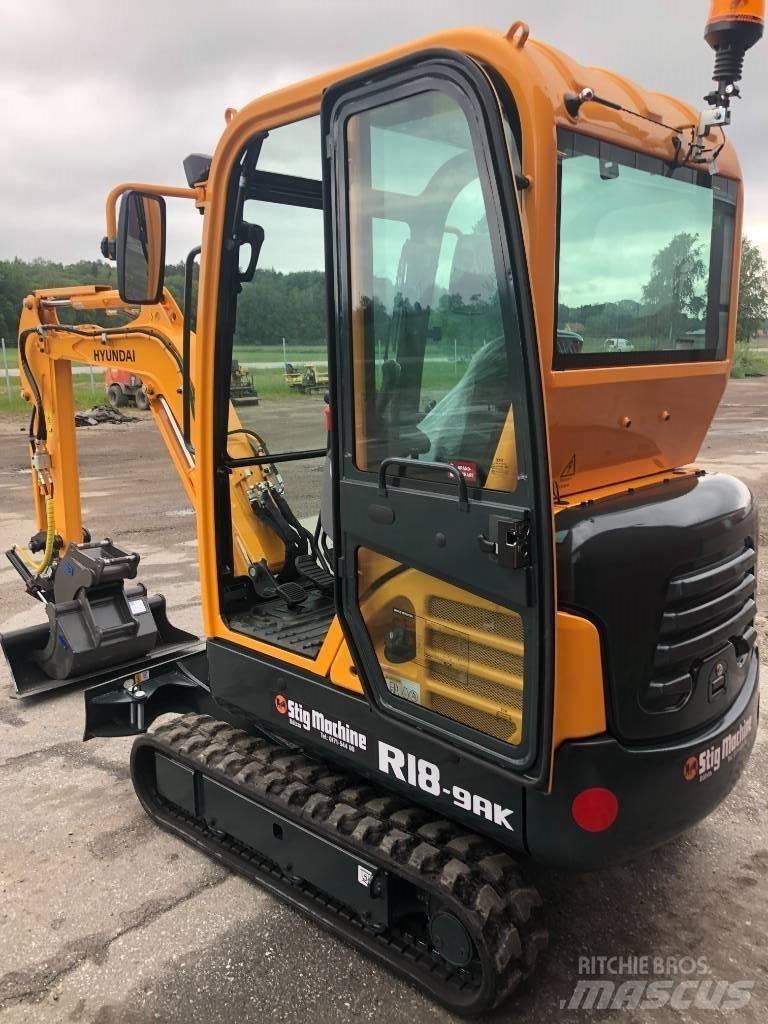 Hyundai R18 - 9AK Мини-экскаваторы