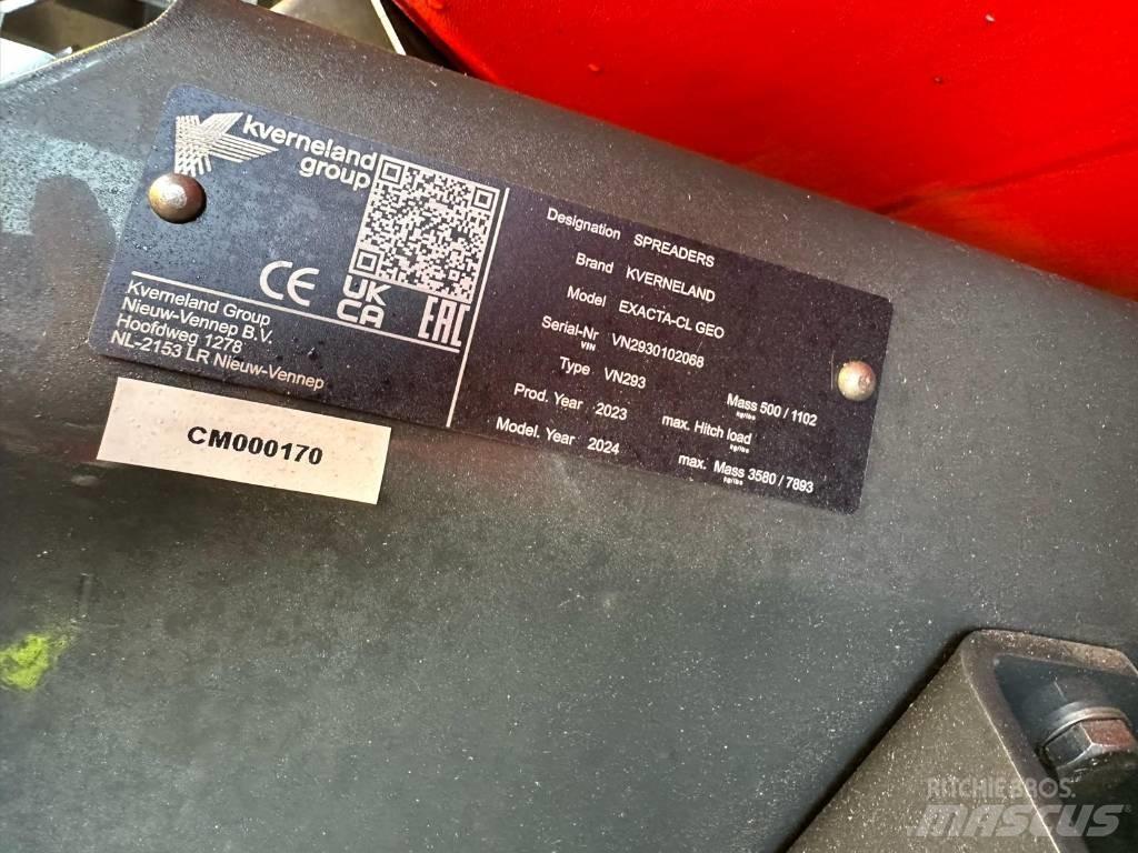 Kverneland CL 1300 Разбрасыватели минеральных удобрений