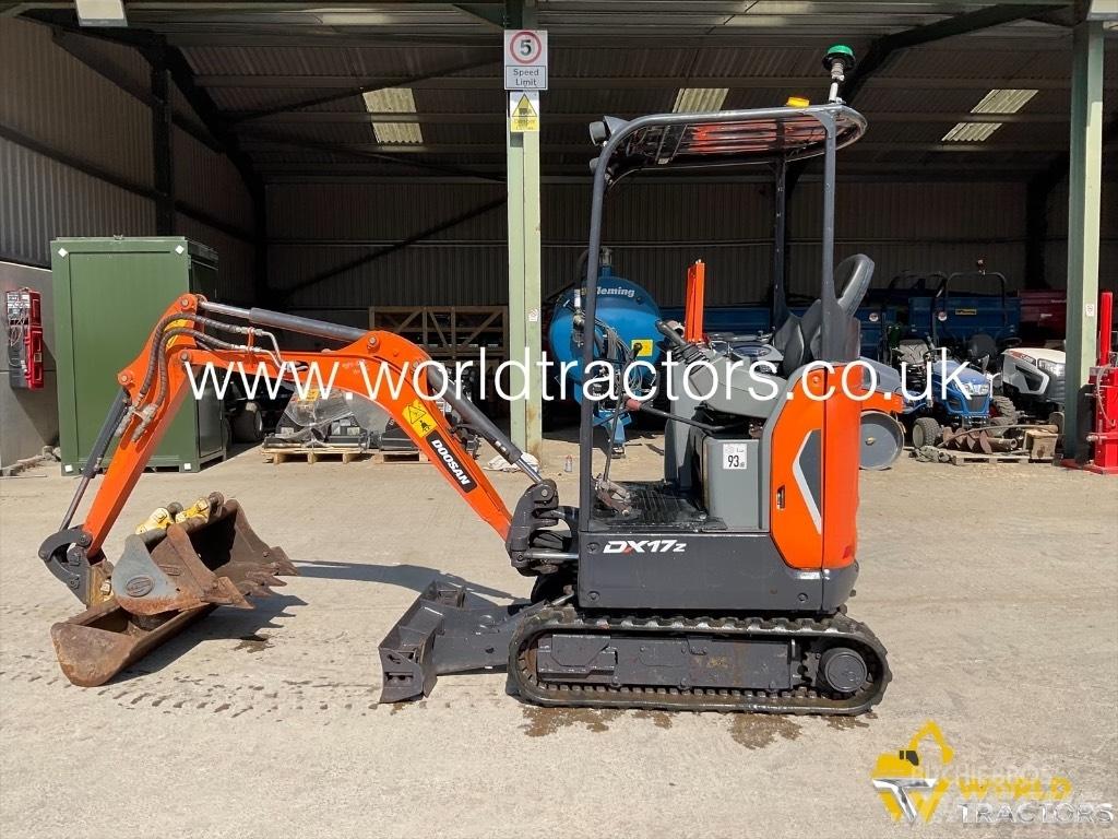 Doosan DX 17 Мини-экскаваторы