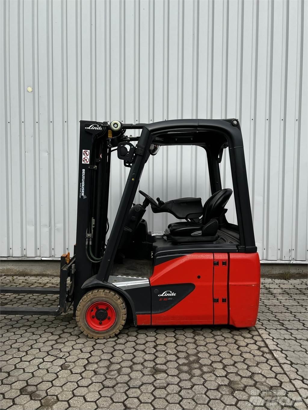 Linde E16C Электропогрузчики