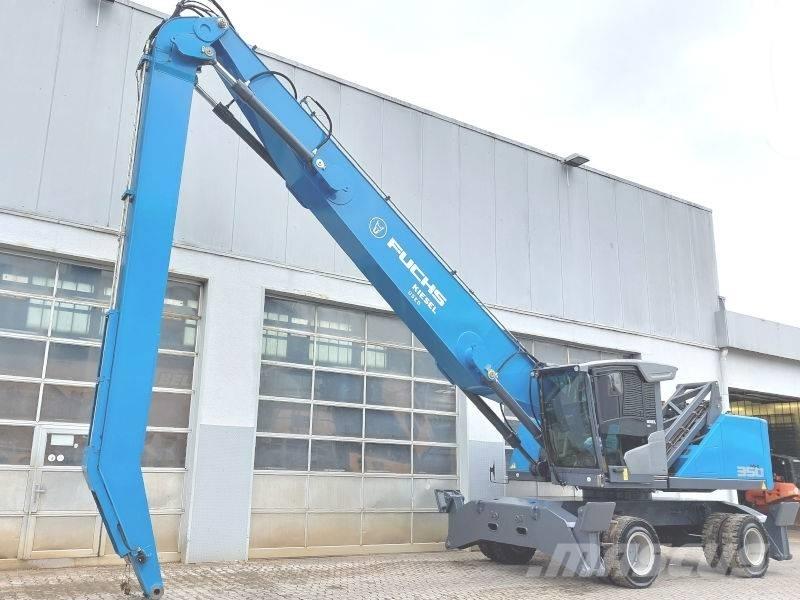 Fuchs MHL 350 F Перегружатели металлолома/промышленные погрузчики