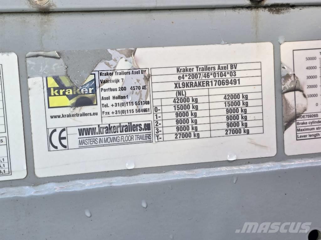 Kraker CF-200 Полуприцепы с подвижным полом
