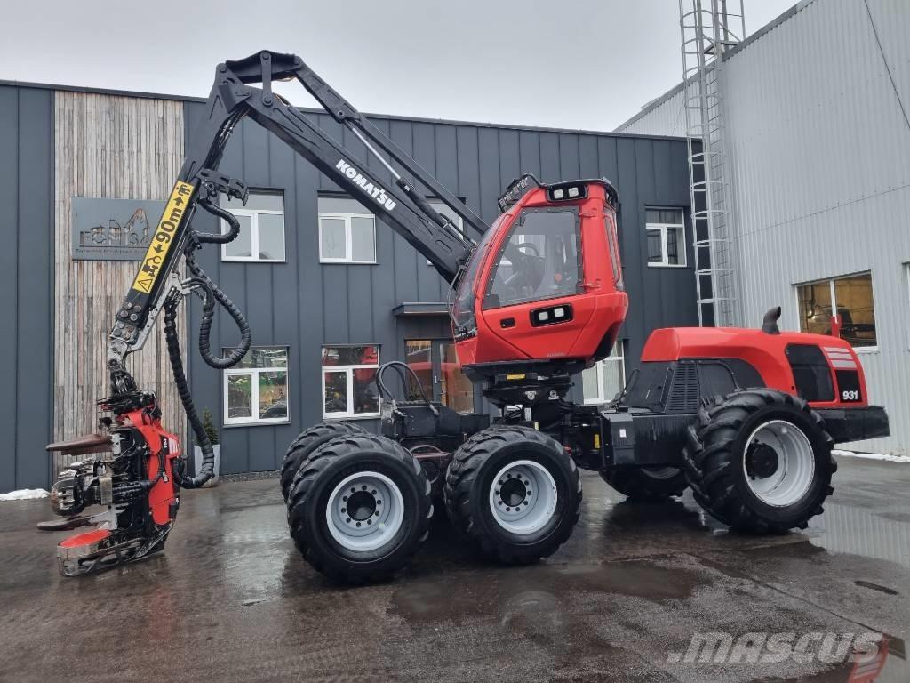 Komatsu 931 Харвестеры