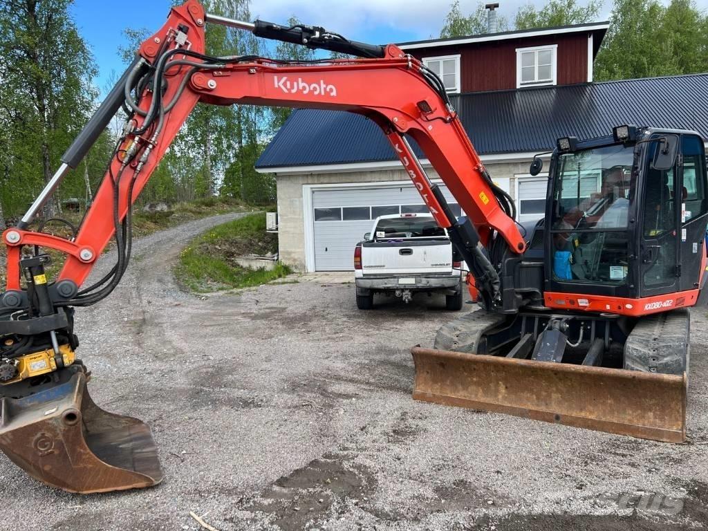 Kubota KX 080-4 Малые экскаваторы 7т-12т