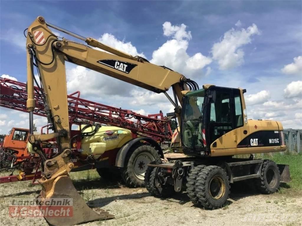 CAT m 315c Колёсные экскаваторы