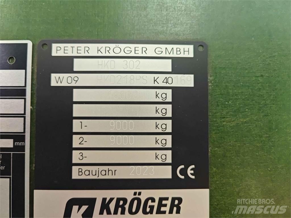 Kröger HKD 302 Самосвальные прицепы